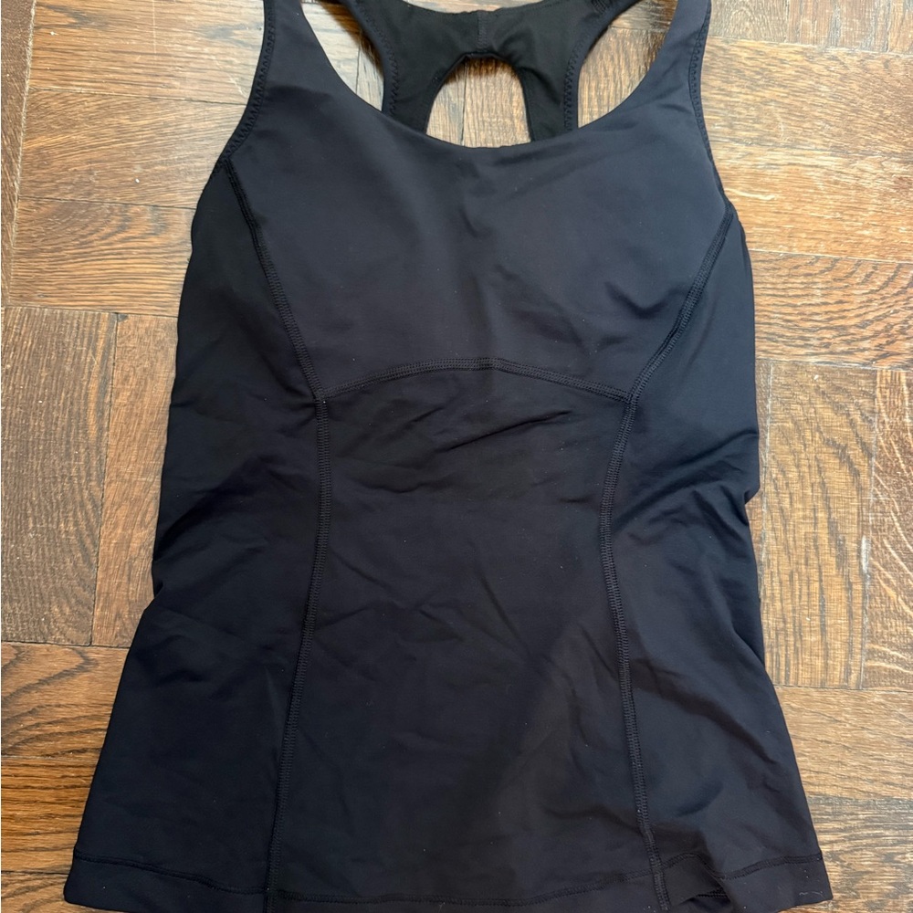 lululemon athletica Black Tank Top